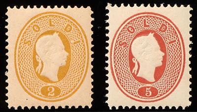 ** - ND 1866 der Venetien Nr. 12 und Nr. I, - Stamps
