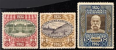 * - Österr. Nr. 161/77 (Ausgabe 1910), - Stamps