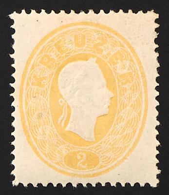 * - Österreich Nr. 18 hellgelb, - Briefmarken