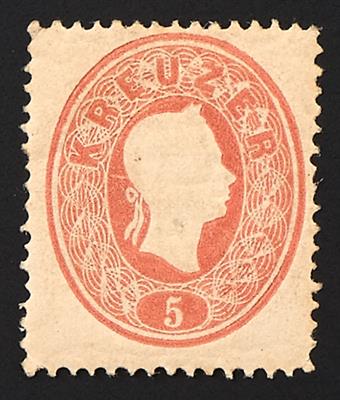 * - Österreich Nr. 20 rot, - Stamps