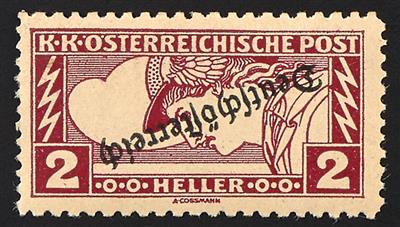 * - Österreich Nr. 252 CK, Aufdruck kopfstehend - Briefmarken
