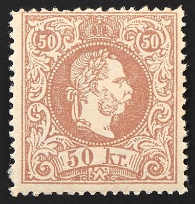 **/* - Österreich Nr. 37 I (2) beide Type IIa bzw. unterschiedliche Nuancen, - Briefmarken