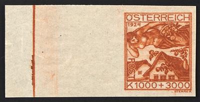 (*) - Österreich Nr. 442 U/46 U (Künstlerhilfe) ungezähnt - Briefmarken