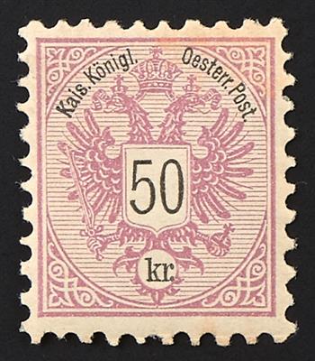 * - Österreich Nr. 49 a, - Francobolli