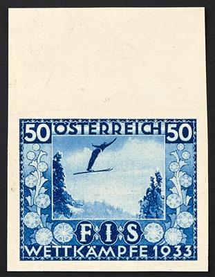 ** - Österreich Nr. 551 U/54 U (FIS I) ungezähnt, - Stamps