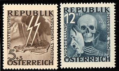 ** - Österreich Nr. VI/VII (BLITZ/TOTENKOPF), - Briefmarken