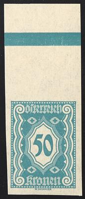 ** - Österreich Porto Nr 103 U/17 U, ungezähnt - Stamps