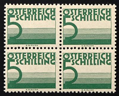 ** - Österreich Porto Nr. 132/58 in VIERERBLÖCKEN, - Stamps