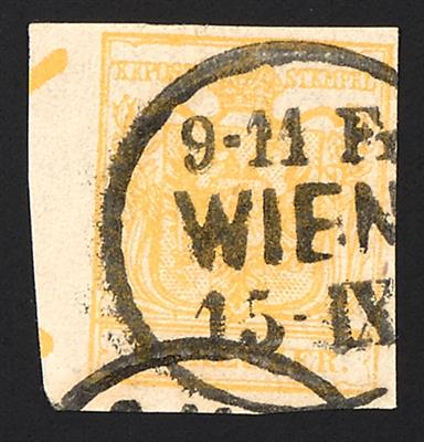 Briefstück/gestempelt - Österreich Nr. 1 M (9), - Stamps