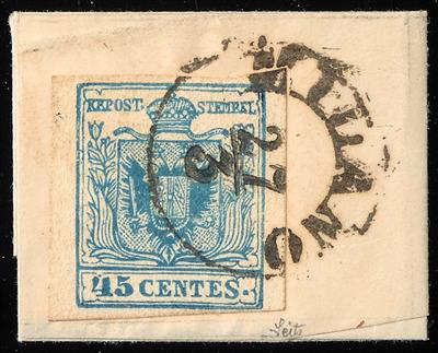 Briefstück - Lombardei Venetien, - Stamps