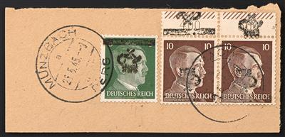 Briefstück - Österr. 1945, - Francobolli