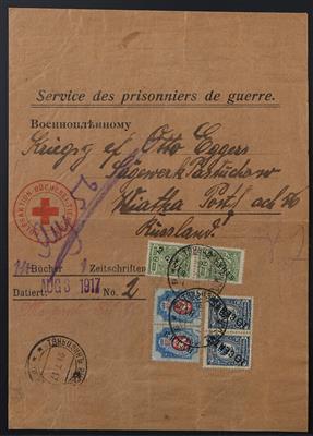 Briefstück - Österr. Feldpost WK I, - Briefmarken