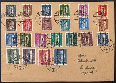 Briefstück - Österreich Nr. 674/92, - Francobolli