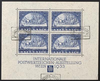 gestempelt - Österreich WIPABLOCK, - Briefmarken