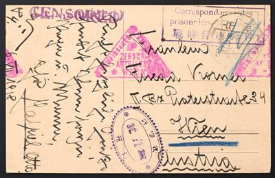 Poststück - Österr. Feldpost WK I, - Briefmarken