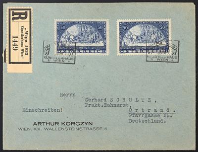 Poststück - Österr. I. Rep., - Briefmarken