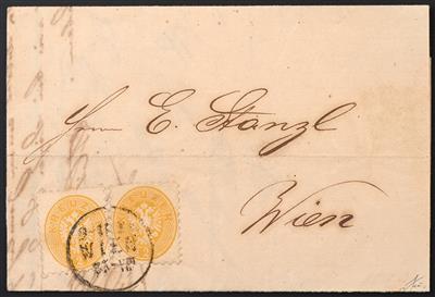 Poststück - Österreich Nr. 30 (2) auf - Stamps