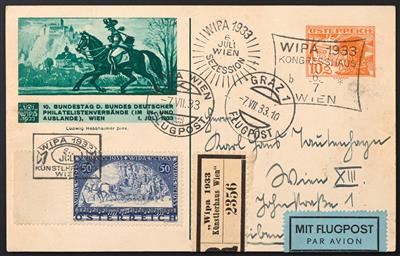 Poststück - Österreich WIPA glatt, - Stamps