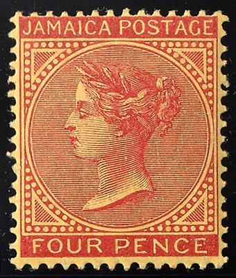 * - Jamaica Michel Nr. 18, - Briefmarken