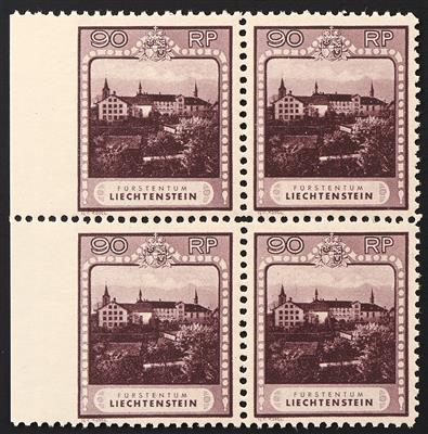 ** - Liechtenstein Nr. 104 A Ul, links ungezähnt - Stamps