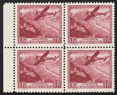 ** - Liechtenstein Nr. 108/13 (Flug), - Briefmarken