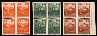 ** - Liechtenstein Nr. 119/21, - Briefmarken