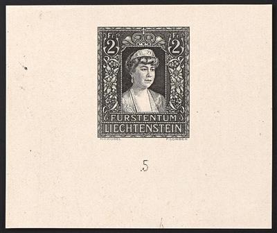 (*) - Liechtenstein Nr. 140 P, - Briefmarken