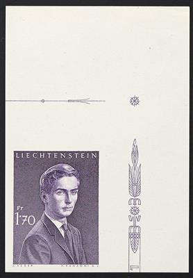 ** - Liechtenstein Nr. 439 U (Erbprinz Hans Adam), ungezähnt - Známky