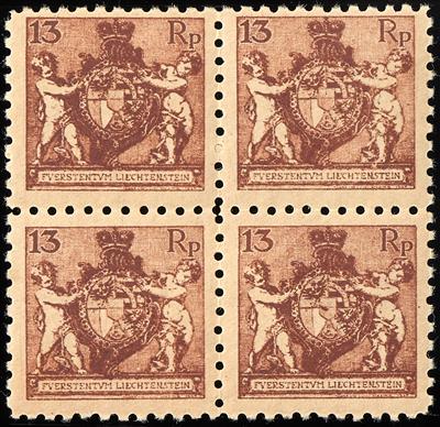 ** - Liechtenstein Nr. 51 A, - Stamps