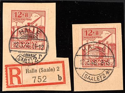 gestempelt/Poststück/Briefstück/**/* - Sowjet. Zone, - Briefmarken