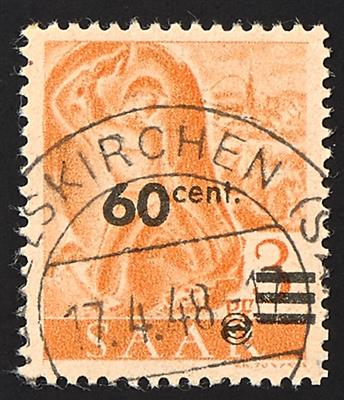 gestempelt - Saarland Nr. 227ZI, - Briefmarken