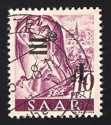 gestempelt - Saarland Nr. 228IIK, - Briefmarken