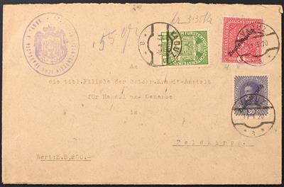 Poststück - Liechtenstein Mitläufer - Stamps