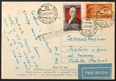 Poststück - Reichhaltige Partie Briefe und Karten Sowjetunion 1946/1960, - Briefmarken