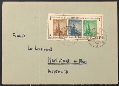 Poststück - Sowjet. Zone, - Stamps