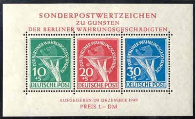 **- Berlin Block Nr. 1 I (enthält - Briefmarken