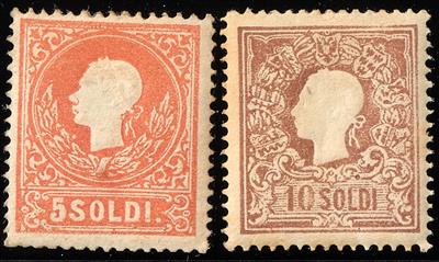 */Briefstück - Lombardei-Venetien Nr. 9 I * (Originalgummi, - Briefmarken