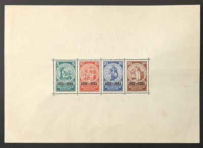 * - D.Reich Block Nr. 2 (NOTHILFEBLOCK), - Stamps