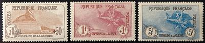 ** - Frankreich Nr. 128/35 (1917, - Stamps