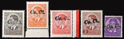 **/* - Italienische Besetzung Slowenien 1941 - 5 Werte zu 0,25, - Stamps