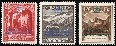 ** - Liechtenstein Dienst Nr. 1, - Briefmarken