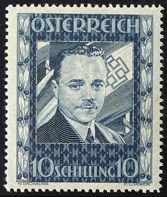 ** - Österr. 10 S DOLLFUSS, - Známky