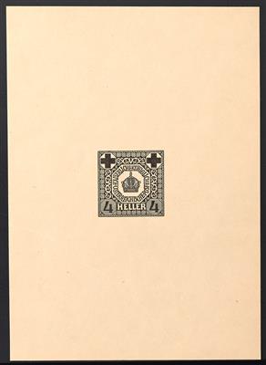 (*) - Österr. 1914 - Entwurf einer - Stamps