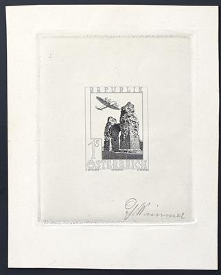 (*) - Österr. 1947 - Phasendruck II der Nr. 823 (ANK Nr. 821), - Stamps
