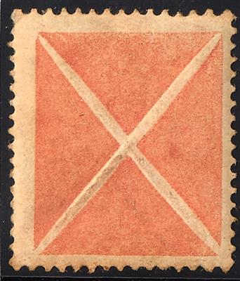 * - Österr. Ausgabe 1858 Kleines rotes Andreaskreuz, - Známky