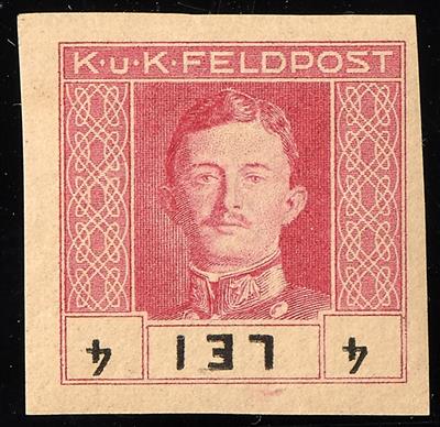 ** - Österr. Feldpost, - Briefmarken