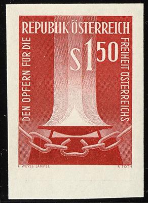 ** - Österr. Nr. 1126U (Opfer für die Freiheit Österreichs), - Stamps