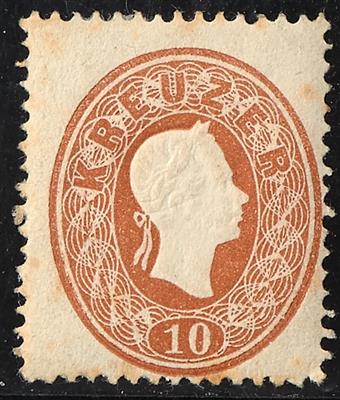 * - Österr. Nr. 21 braun, - Briefmarken