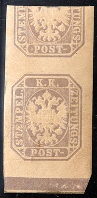 ** - Österr. Nr. 29 c unten Randleiste - Briefmarken