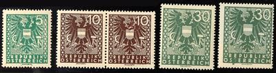 ** - Spezialsammlung Plattenfehler - Briefmarken